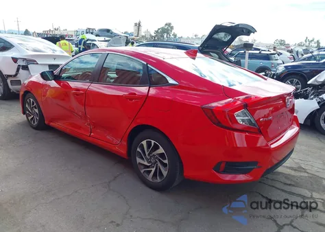 2017 Honda Civic Ex z USA, uszkodzony, nr VIN 2HGFC2F76HH577223